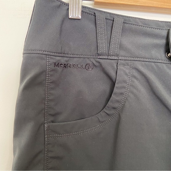 Merrell aeroblock trousers stretch pants 6 grey charcoal adventure-ready hicking - Picture 5 of 15